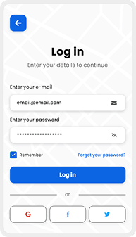 Safe Bike App Login