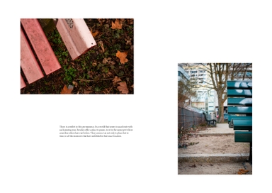 The Loneliness of Park Benches 2